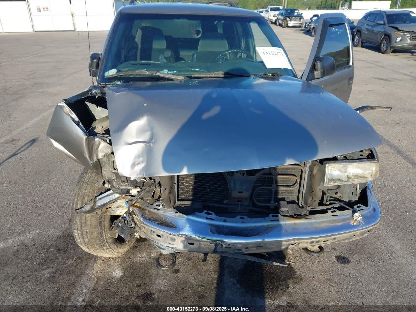 2000 Chevrolet Blazer Ls VIN: 1GNDT13W3Y2134426 Lot: 43152273