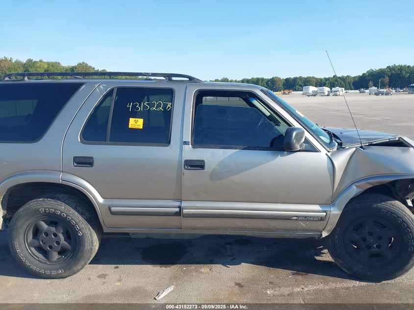 2000 Chevrolet Blazer Ls VIN: 1GNDT13W3Y2134426 Lot: 43152273