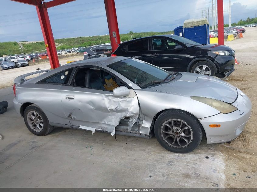 2000 Toyota Celica Gt VIN: JTDDR32T7Y0017373 Lot: 43152343