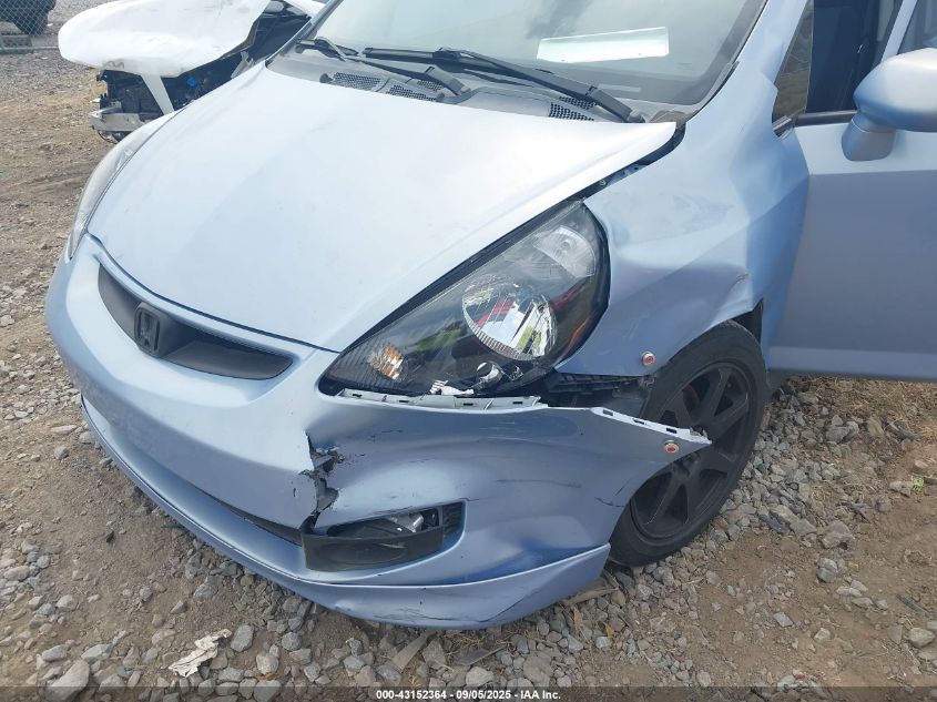 2008 Honda Fit Sport VIN: JHMGD38648S046491 Lot: 43152364