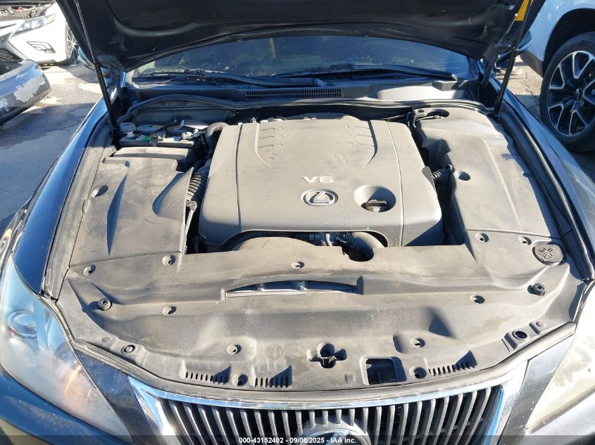 2009 Lexus Is 250 VIN: JTHBK262295102664 Lot: 43152402