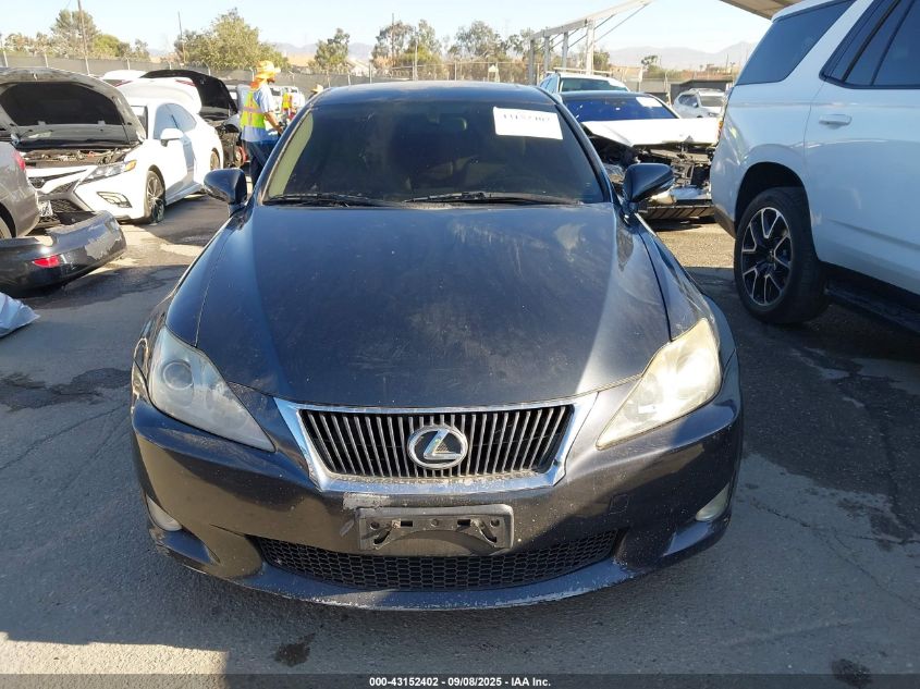 2009 Lexus Is 250 VIN: JTHBK262295102664 Lot: 43152402