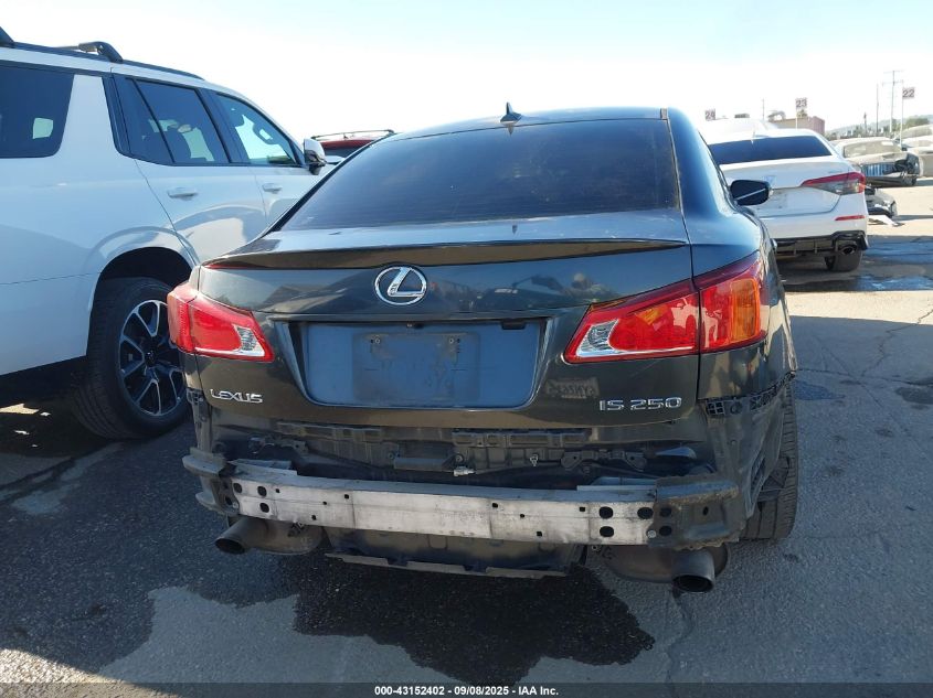 2009 Lexus Is 250 VIN: JTHBK262295102664 Lot: 43152402