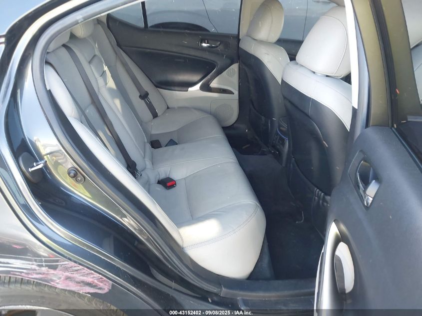 2009 Lexus Is 250 VIN: JTHBK262295102664 Lot: 43152402