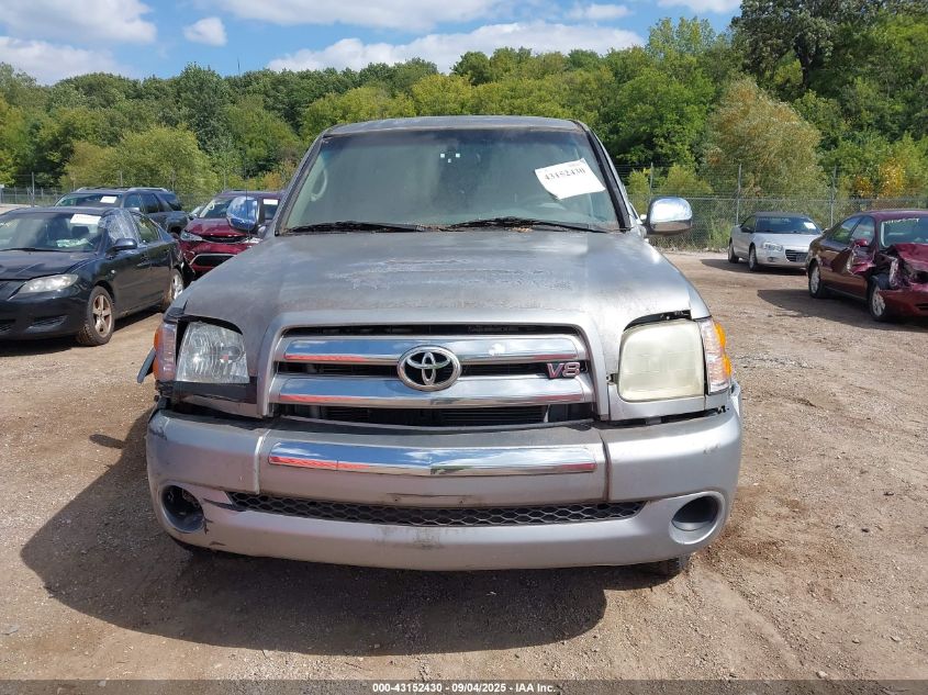 2004 Toyota Tundra Sr5 V8 VIN: 5TBDT44114S449198 Lot: 43152430