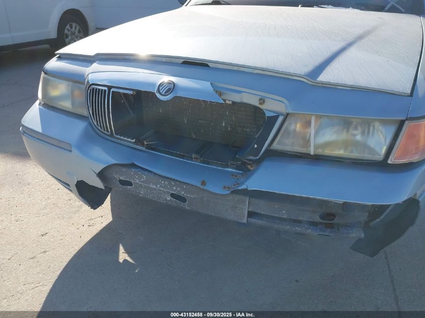 2000 Mercury Grand Marquis Gs VIN: 2MEFM74W6YX607862 Lot: 43152458