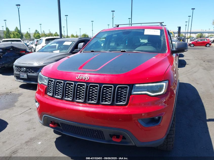 2018 Jeep Grand Cherokee Trailhawk 4X4 VIN: 1C4RJFLG8JC142581 Lot: 43152493