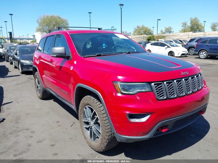 2018 Jeep Grand Cherokee Trailhawk 4X4 VIN: 1C4RJFLG8JC142581 Lot: 43152493