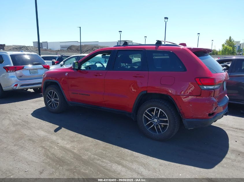 2018 Jeep Grand Cherokee Trailhawk 4X4 VIN: 1C4RJFLG8JC142581 Lot: 43152493