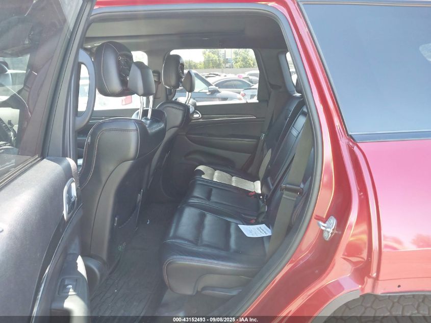 2018 Jeep Grand Cherokee Trailhawk 4X4 VIN: 1C4RJFLG8JC142581 Lot: 43152493