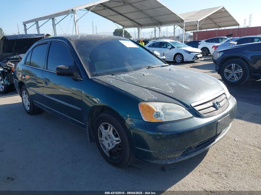 JHMES15221S000604 2001 Honda Civic Dx auction photo 1