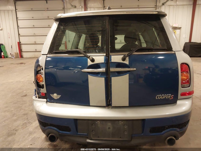 2008 Mini Cooper S Clubman VIN: WMWMM33508TP70401 Lot: 43152575