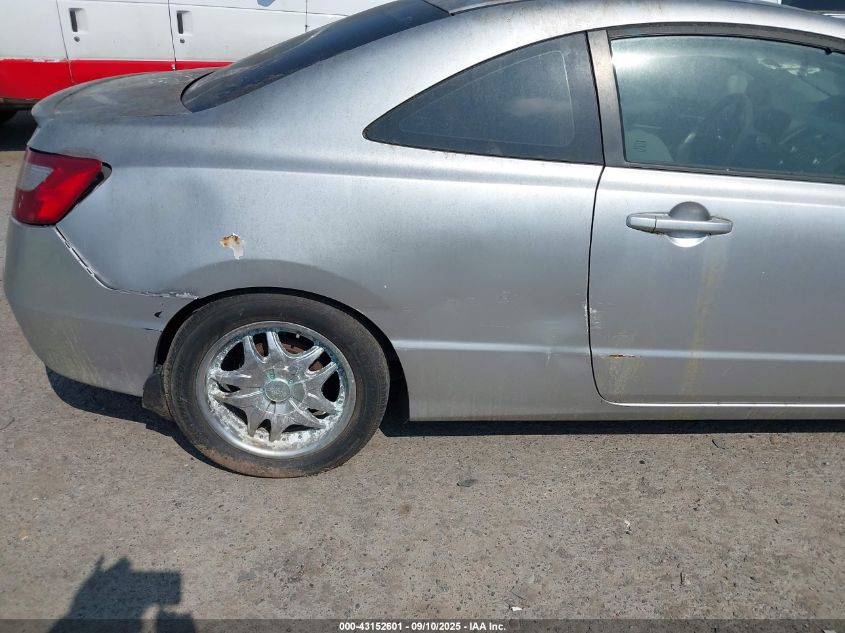 2008 Honda Civic Lx VIN: 2HGFG12678H565903 Lot: 43152601