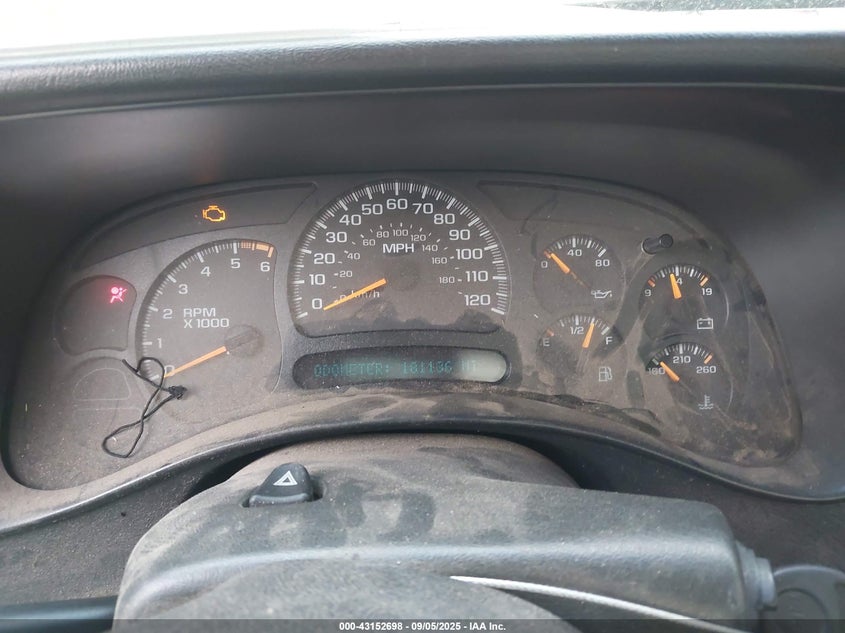 2005 Chevrolet Silverado 1500 Work Truck VIN: 1GCEC14X45Z316594 Lot: 43152698