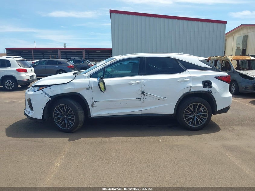 2022 Lexus Rx 350 F Sport Appearance VIN: 2T2SZMAA6NC225528 Lot: 43152748