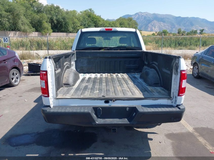 2018 Ford F-150 Xl VIN: 1FTEX1CB5JKF29695 Lot: 43152755