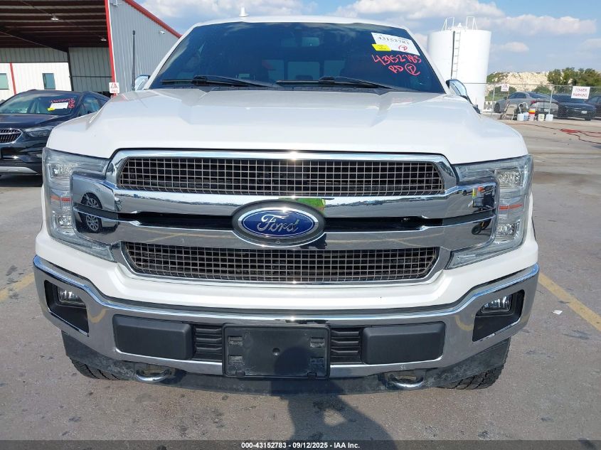 2019 Ford F-150 King Ranch VIN: 1FTFW1E59KFC45544 Lot: 43152783