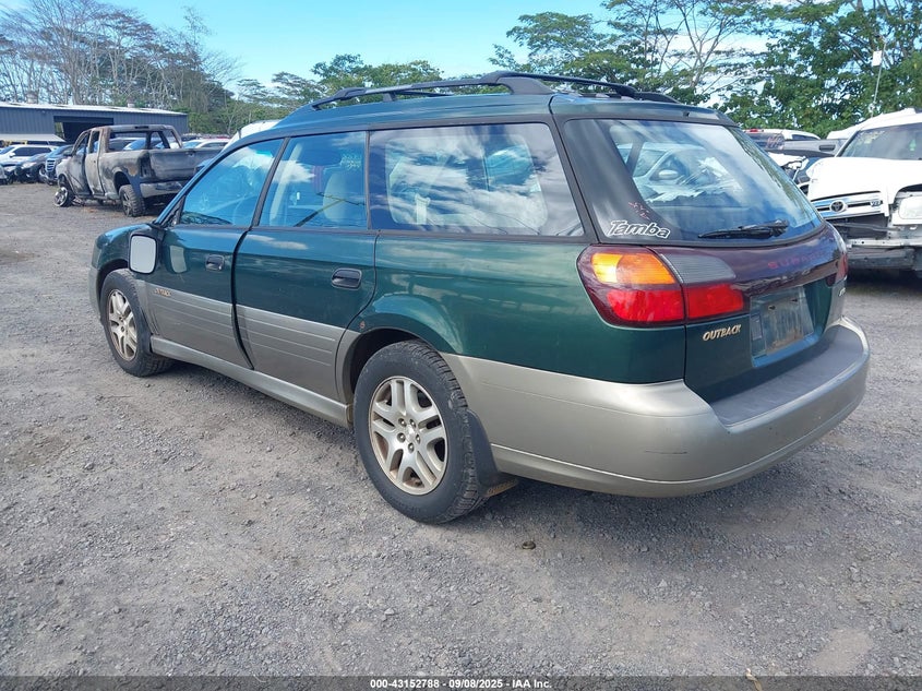 4S3BH675037647659 2003 SUBARU OUTBACK photo no. 3