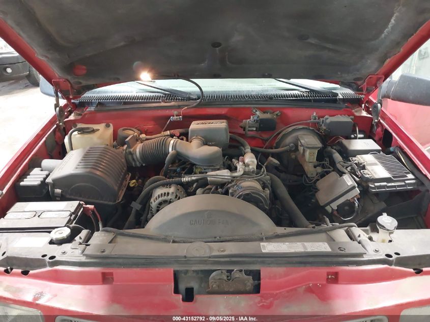 1997 GMC Sierra 1500 Sl Wideside VIN: 2GTEK19R9V1556083 Lot: 43152792