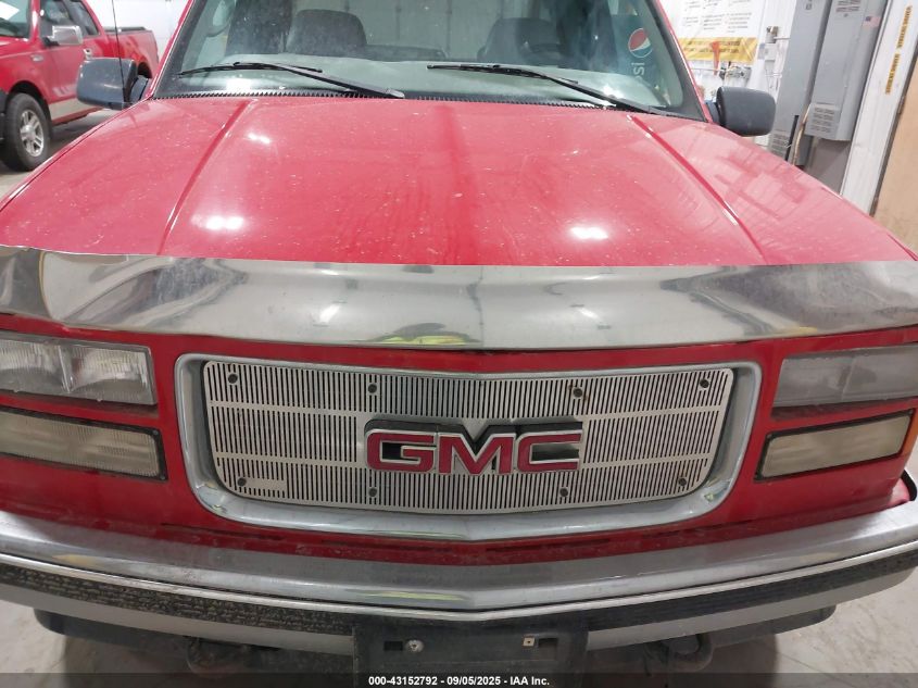 1997 GMC Sierra 1500 Sl Wideside VIN: 2GTEK19R9V1556083 Lot: 43152792