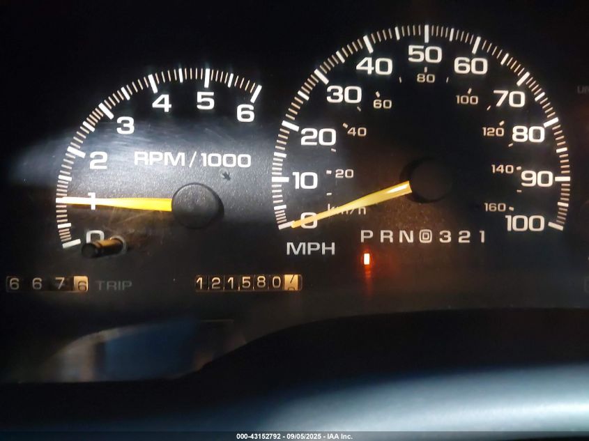 1997 GMC Sierra 1500 Sl Wideside VIN: 2GTEK19R9V1556083 Lot: 43152792