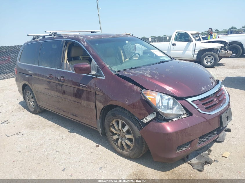 5FNRL38789B036308 2009 Honda Odyssey Exl auction photo 1