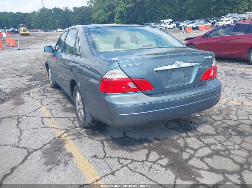 2004 Toyota Avalon Xl green sedan gasoline 4T1BF28B74U382921 photo #4