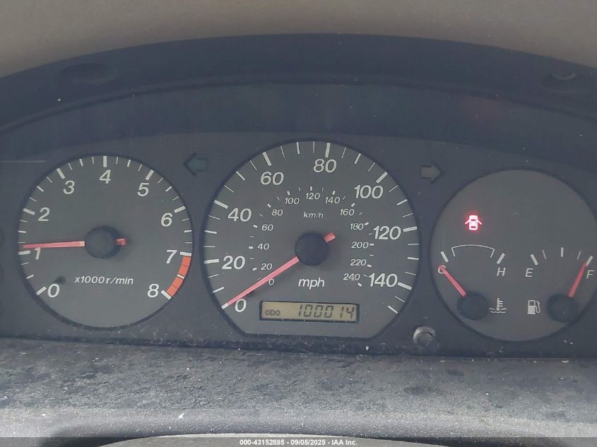 2002 Mazda 626 Es V6/Lx V6 VIN: 1YVGF22F425267894 Lot: 43152885