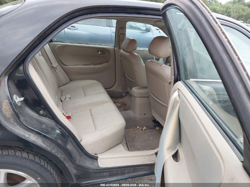 2002 Mazda 626 Es V6/Lx V6 VIN: 1YVGF22F425267894 Lot: 43152885