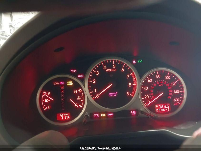 2006 Subaru Wrx Sti VIN: JF1GD70606L17098 Lot: 43152911