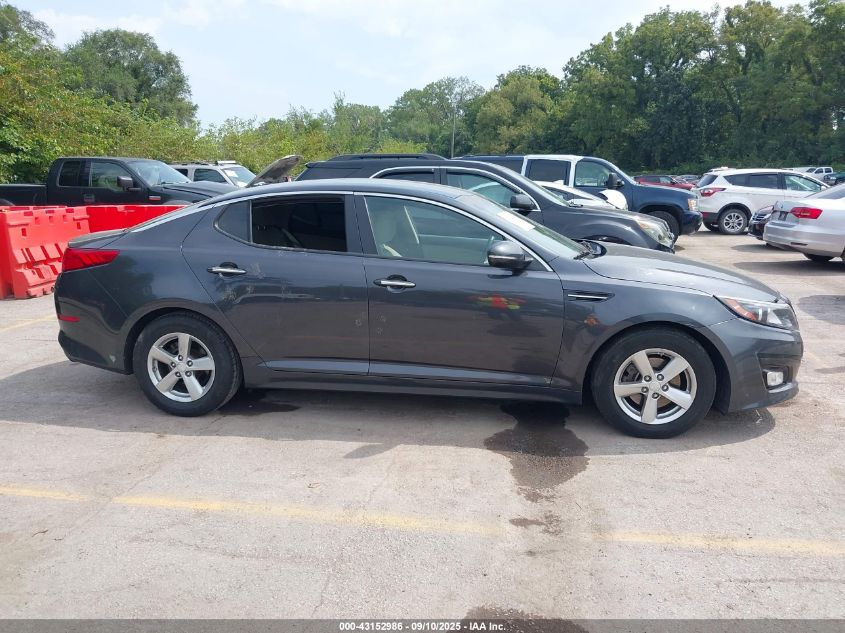 2015 Kia Optima Lx VIN: 5XXGM4A79FG466989 Lot: 43152986