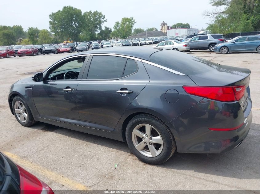 2015 Kia Optima Lx VIN: 5XXGM4A79FG466989 Lot: 43152986