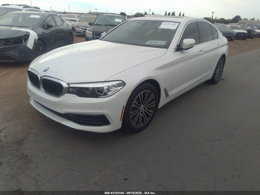 Vin: wbaja5c54kww04170, lot: 43647456, bmw 530i 20192