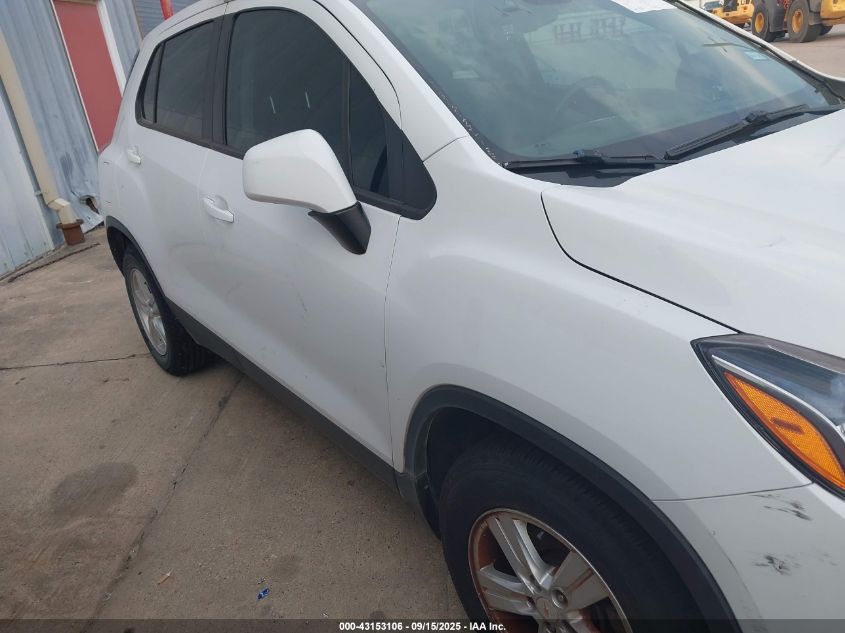 2021 Chevrolet Trax Fwd Ls VIN: KL7CJKSB7MB320802 Lot: 43153106