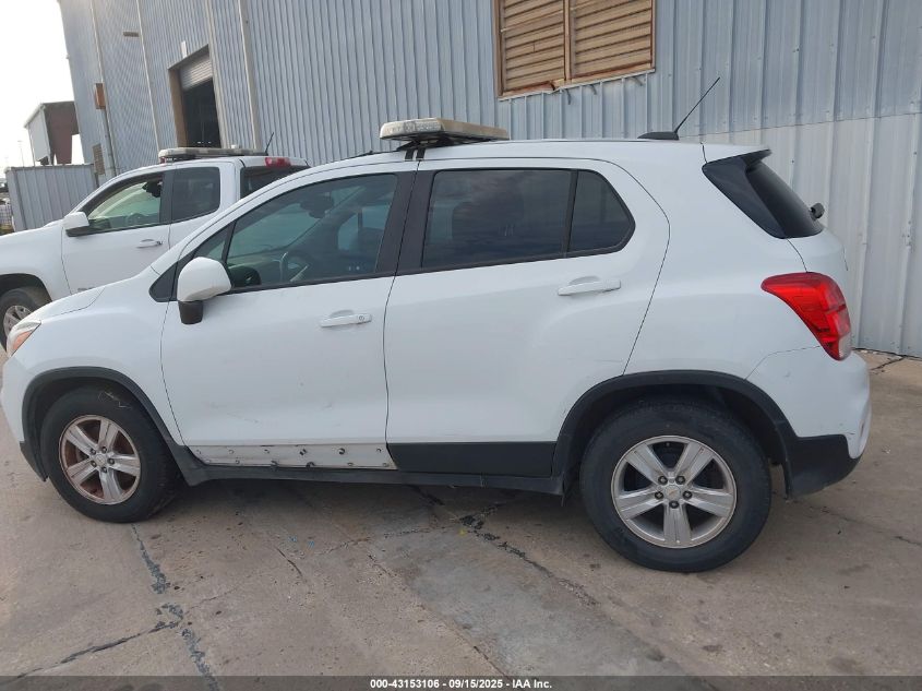 2021 Chevrolet Trax Fwd Ls VIN: KL7CJKSB7MB320802 Lot: 43153106