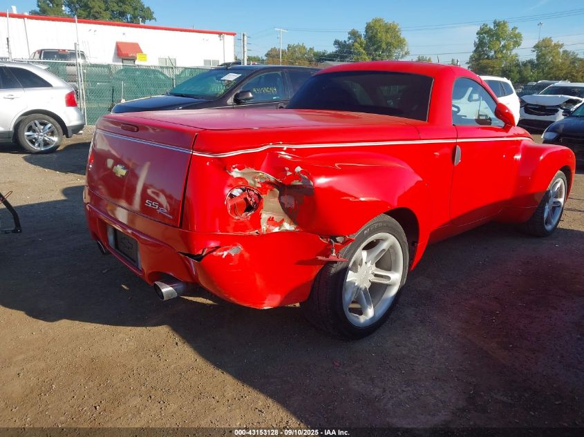 2003 Chevrolet Ssr Ls VIN: 1GCES14PX3B100113 Lot: 43153128