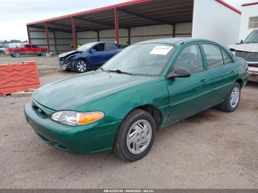 2002 Ford Escort VIN: 3FAFP13P52R162283 Lot: 43153149