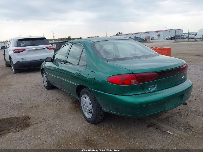 2002 Ford Escort VIN: 3FAFP13P52R162283 Lot: 43153149