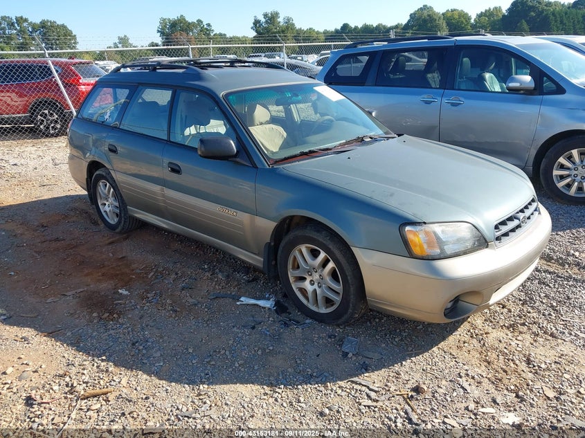 4S3BH675717641502 2001 Subaru Outback auction photo 1