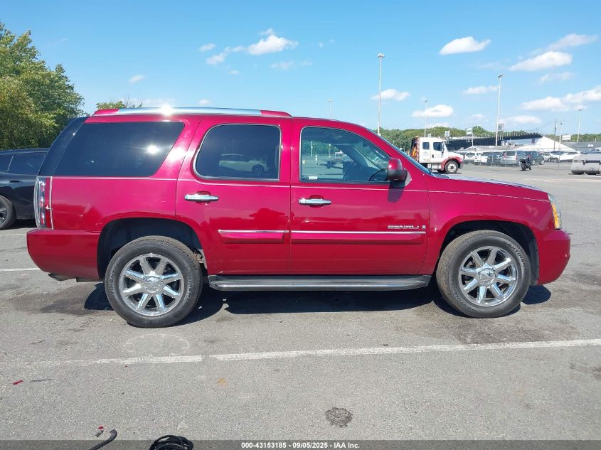 2008 GMC Yukon Denali VIN: 1GKFK63838J187916 Lot: 43153185
