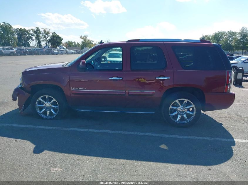 2008 GMC Yukon Denali VIN: 1GKFK63838J187916 Lot: 43153185