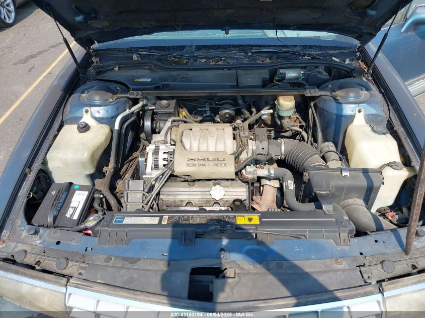 1992 Oldsmobile 98 Regency Elite VIN: 1G3CW53L4N4308917 Lot: 43153194