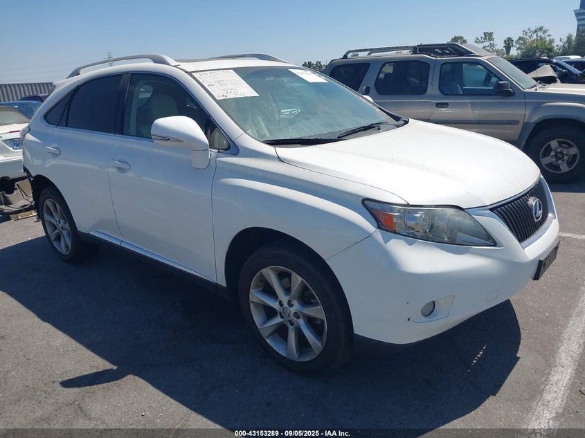 2011 Lexus Rx 350 white other gasoline JTJZK1BA5B2003722 photo #1