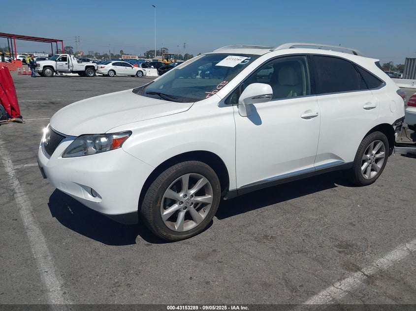 2011 Lexus Rx 350 white other gasoline JTJZK1BA5B2003722 photo #3