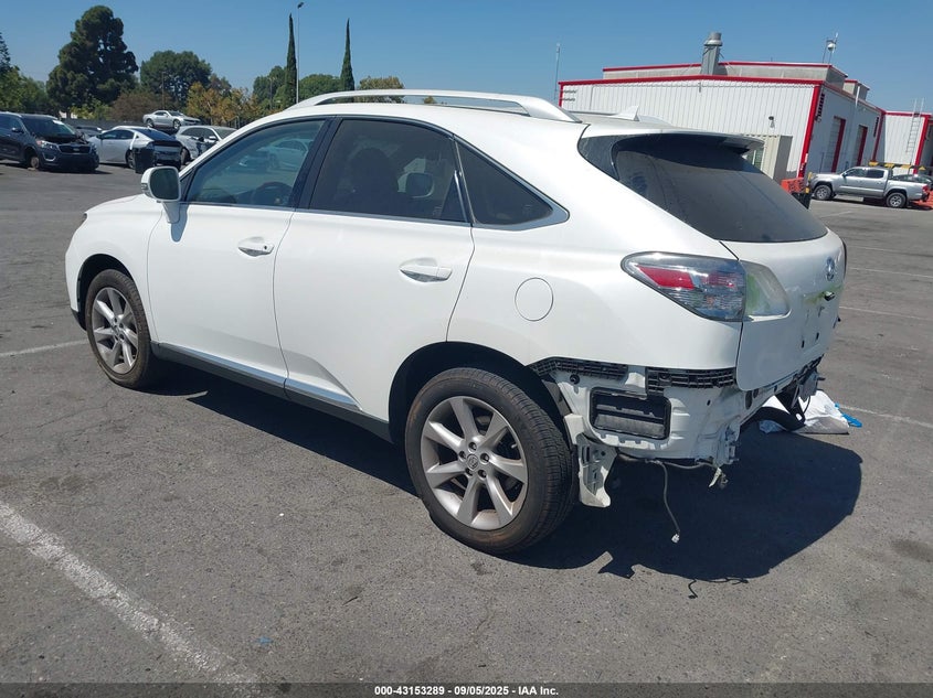 2011 Lexus Rx 350 white other gasoline JTJZK1BA5B2003722 photo #4
