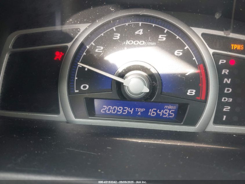 2008 Honda Civic Ex VIN: 2HGFG12878H506108 Lot: 43153342