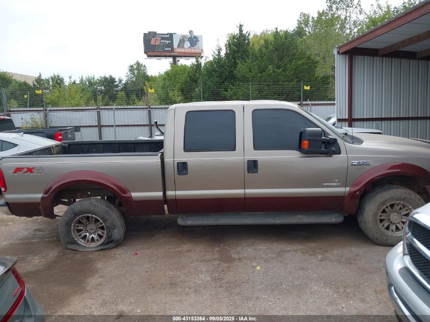 2006 Ford F-250 Lariat/Xl/Xlt VIN: 1FTSW21P16EC05966 Lot: 43153364