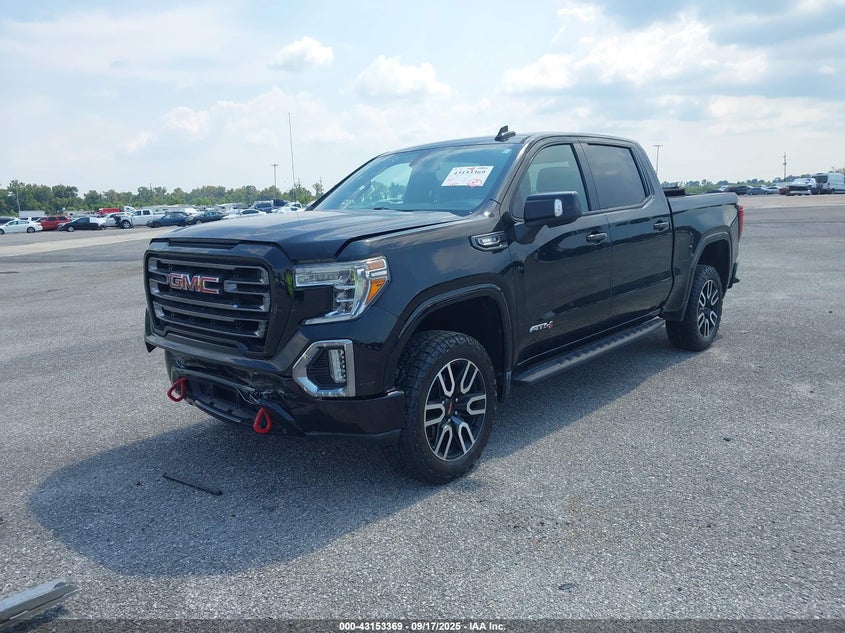 Vin: 1gtu9eet5mz384317, lot: 43647722, gmc sierra 1500 4wd  short box at4 20212