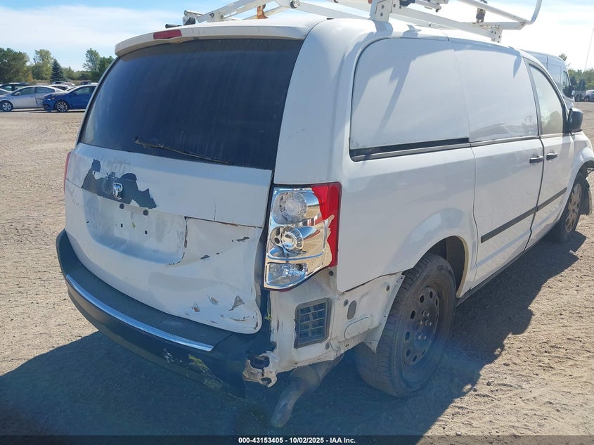 2014 Ram Cargo Tradesman VIN: 2C4JRGAG6ER433107 Lot: 43153405