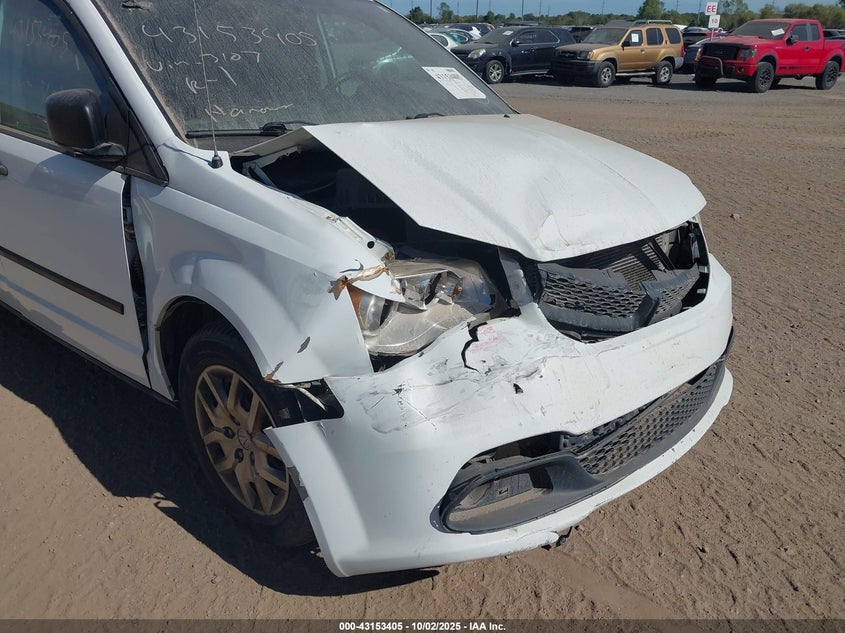 2014 Ram Cargo Tradesman VIN: 2C4JRGAG6ER433107 Lot: 43153405